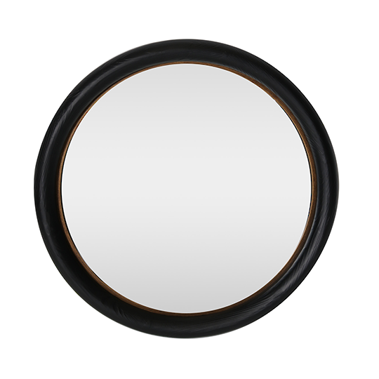 Orion Mirror 87cm - Black and Gold